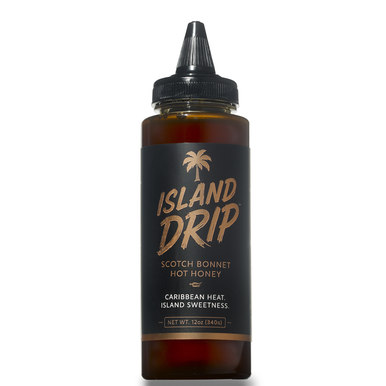 Island Drip Caribbean Scotch Bonnet Hot Honey bottle